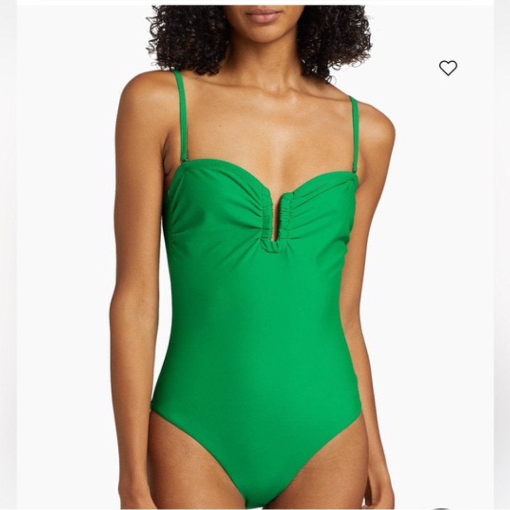 Kobe Halperin NWT Becca full coverage one-piece swimsuit in Jua Spearmint XS